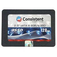 Consistent SSD 2.5" SATA 128Gb 5yrs warranty - Black